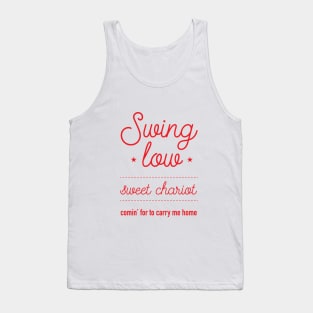 England rugby anthem — Swing Low, Sweet Chariot Tank Top